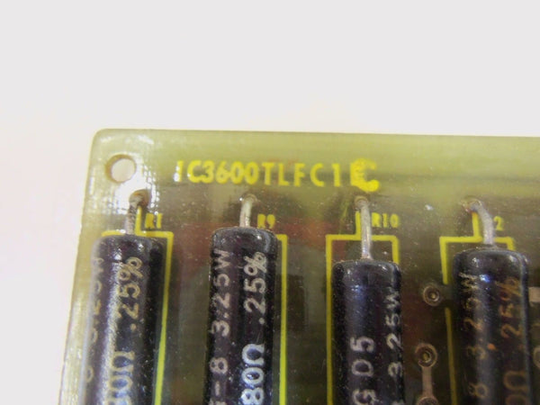 GENERAL ELECTRIC  IC3600TLFC1C PC BOARD UNMP