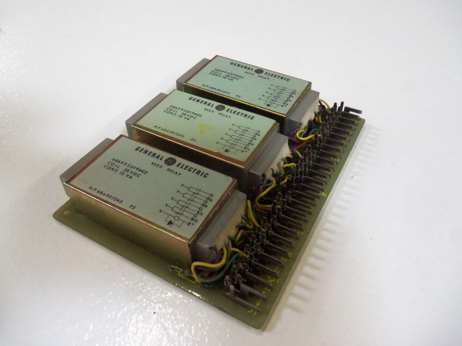 GENERAL ELECTRIC IC3600KRSE2 REED RELAY BOARD  UNMP
