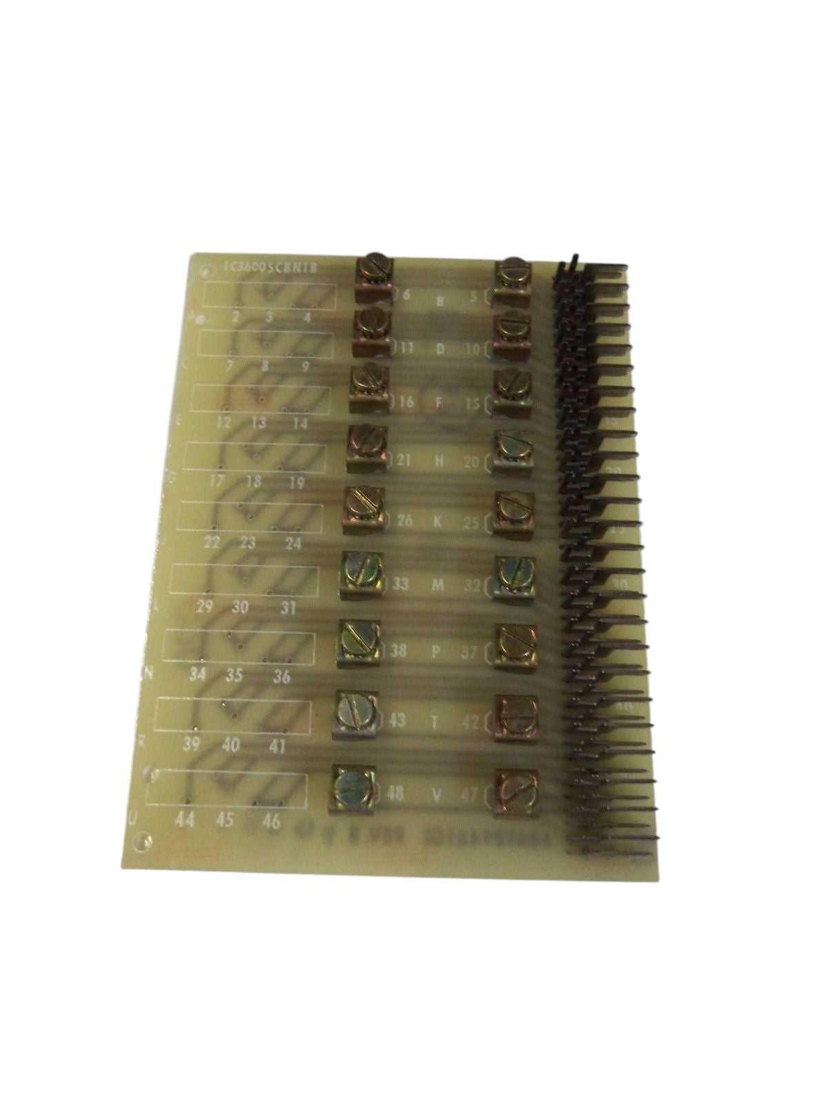 GENERAL ELECTRIC  IC3600SCBN1B COMPONENT CARD  UNMP