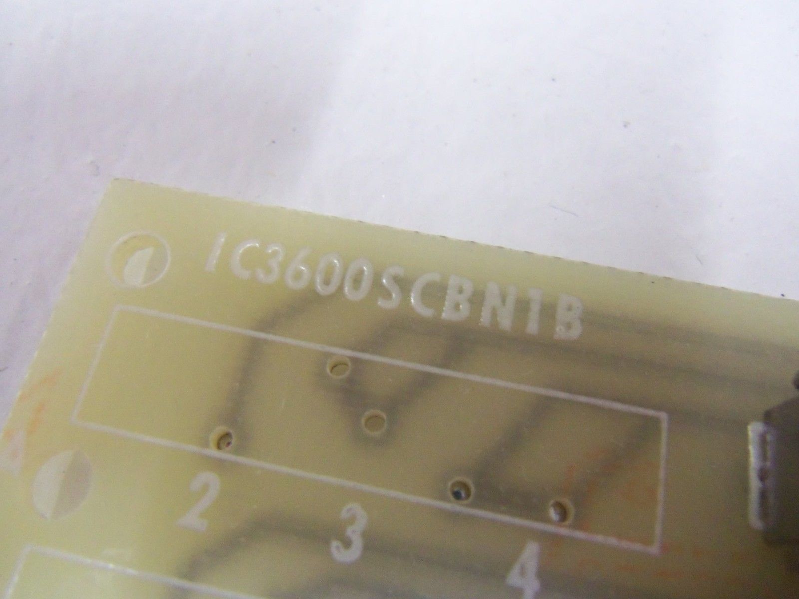 GENERAL ELECTRIC  IC3600SCBN1B COMPONENT CARD  UNMP