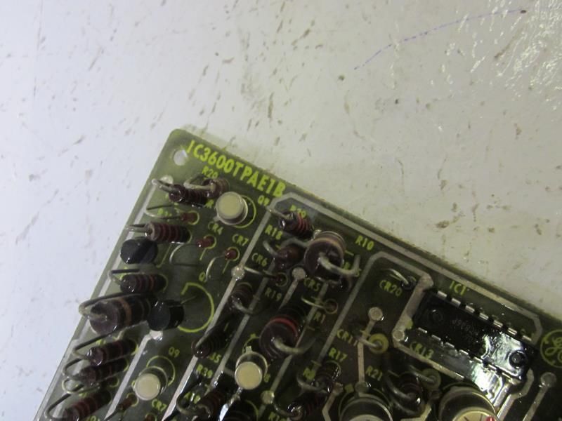 GENERAL ELECTRIC IC3600TPAE1B GENERATOR CONTROL BOARD  UNMP