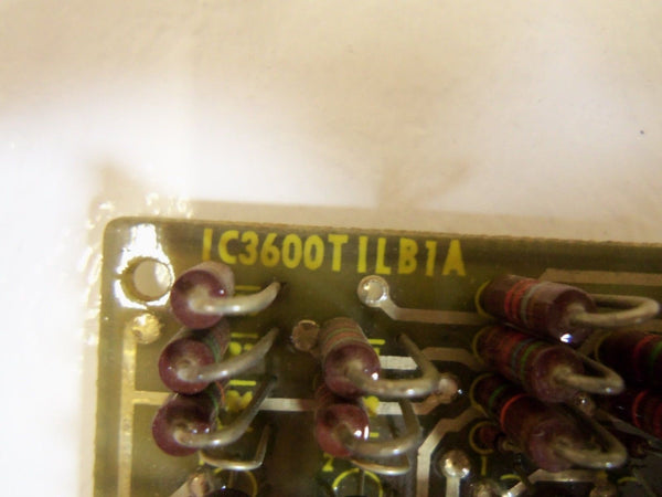GENERAL ELECTRIC  IC3600TILB1A PC BOARD  UNMP