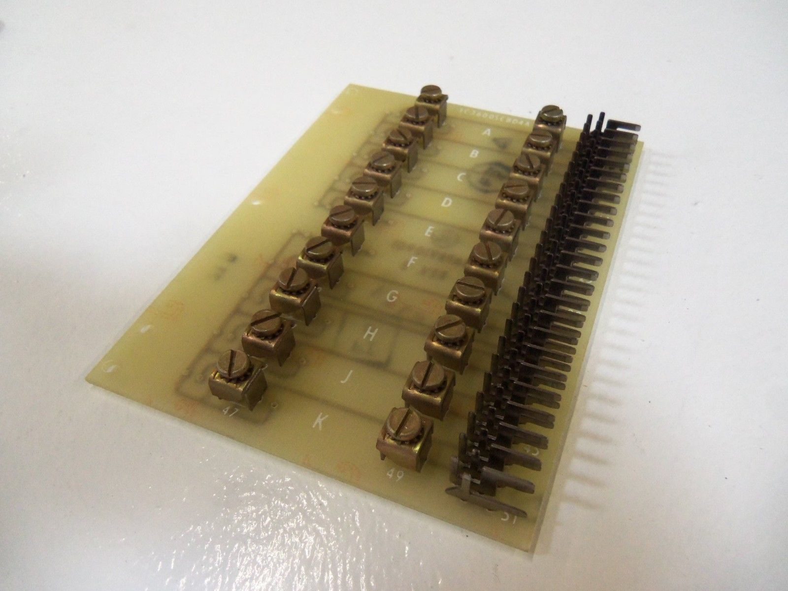 GENERAL ELECTRIC IC3600SCBD4A COMPONENT CARD  UNMP