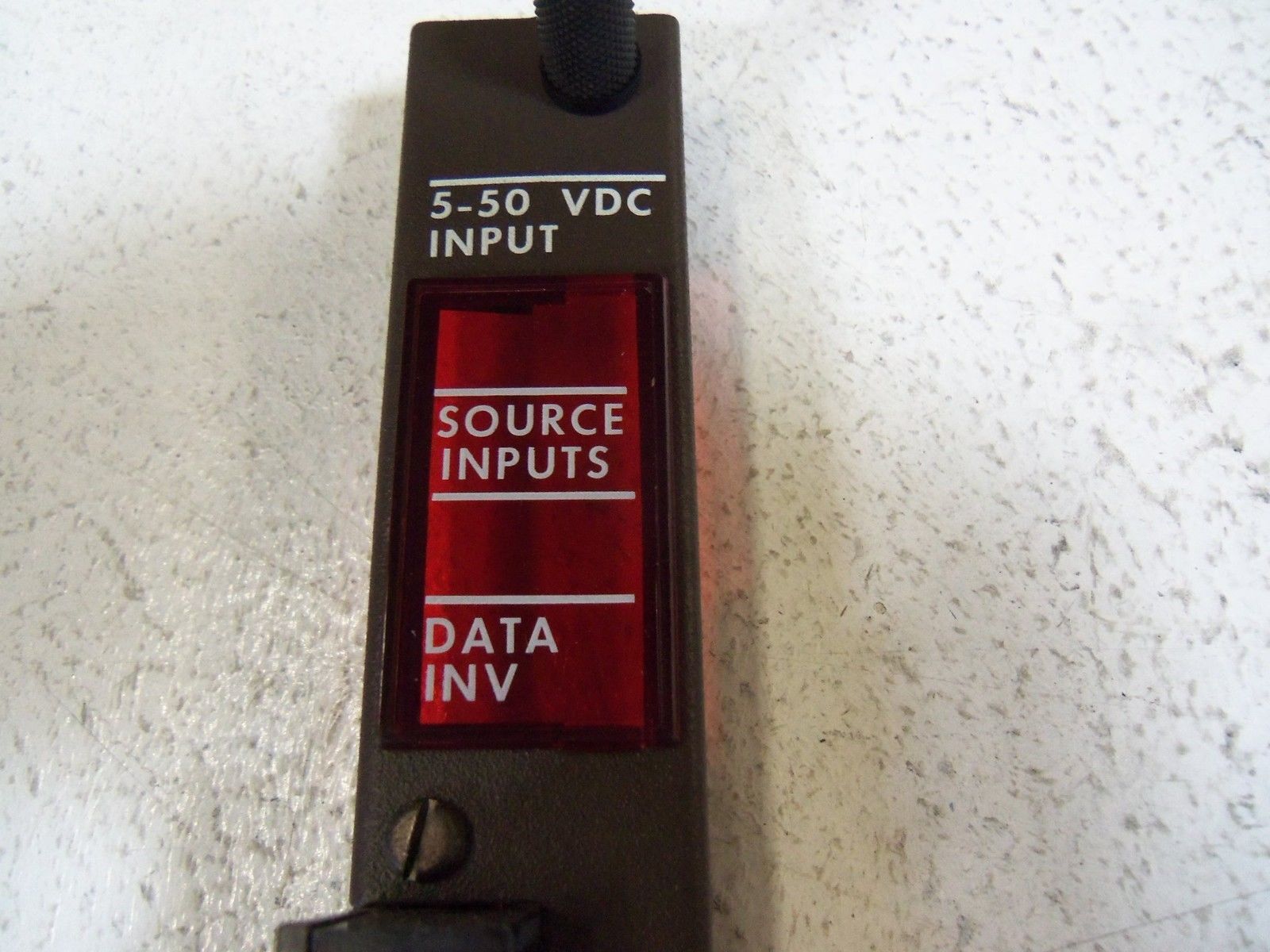 GENERAL ELECTRIC IC600FP811C INPUT FACE PLATE  UNMP
