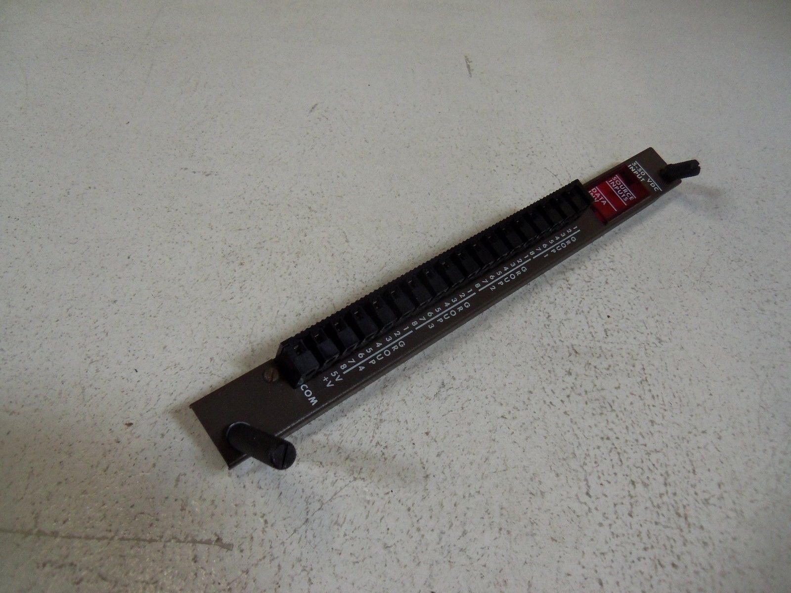 GENERAL ELECTRIC IC600FP811C INPUT FACE PLATE  UNMP