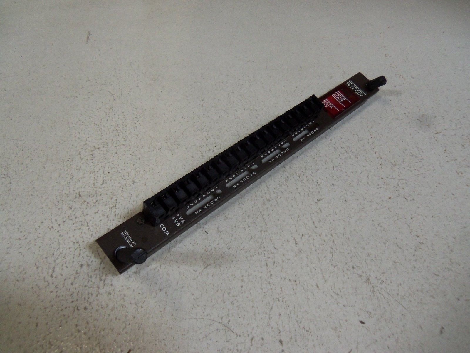 GENERAL ELECTRIC IC600FP929A FACE PLATE  UNMP