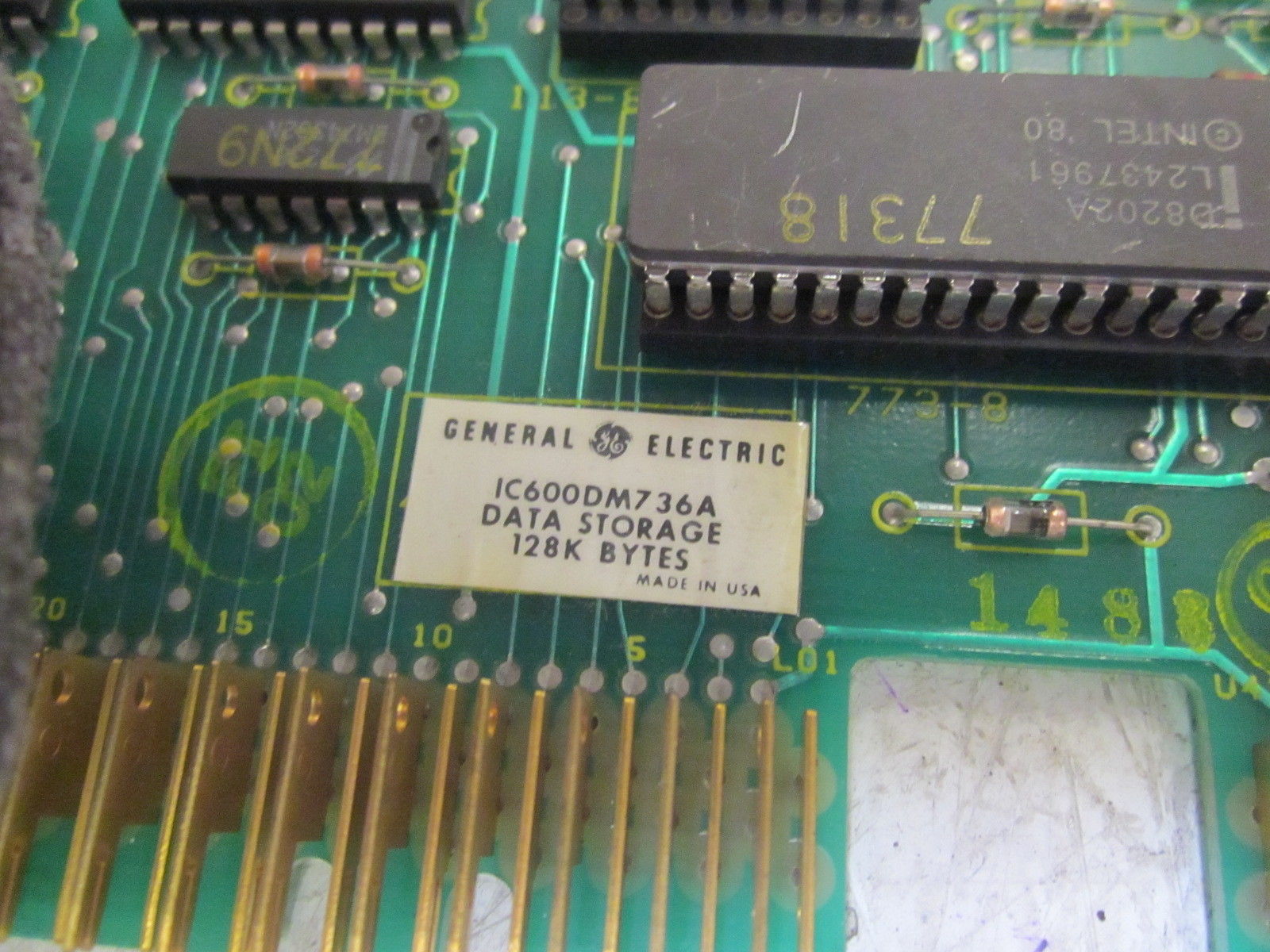 GENERAL ELECTRIC IC600DM736A DATA STORAGE 128K UNMP