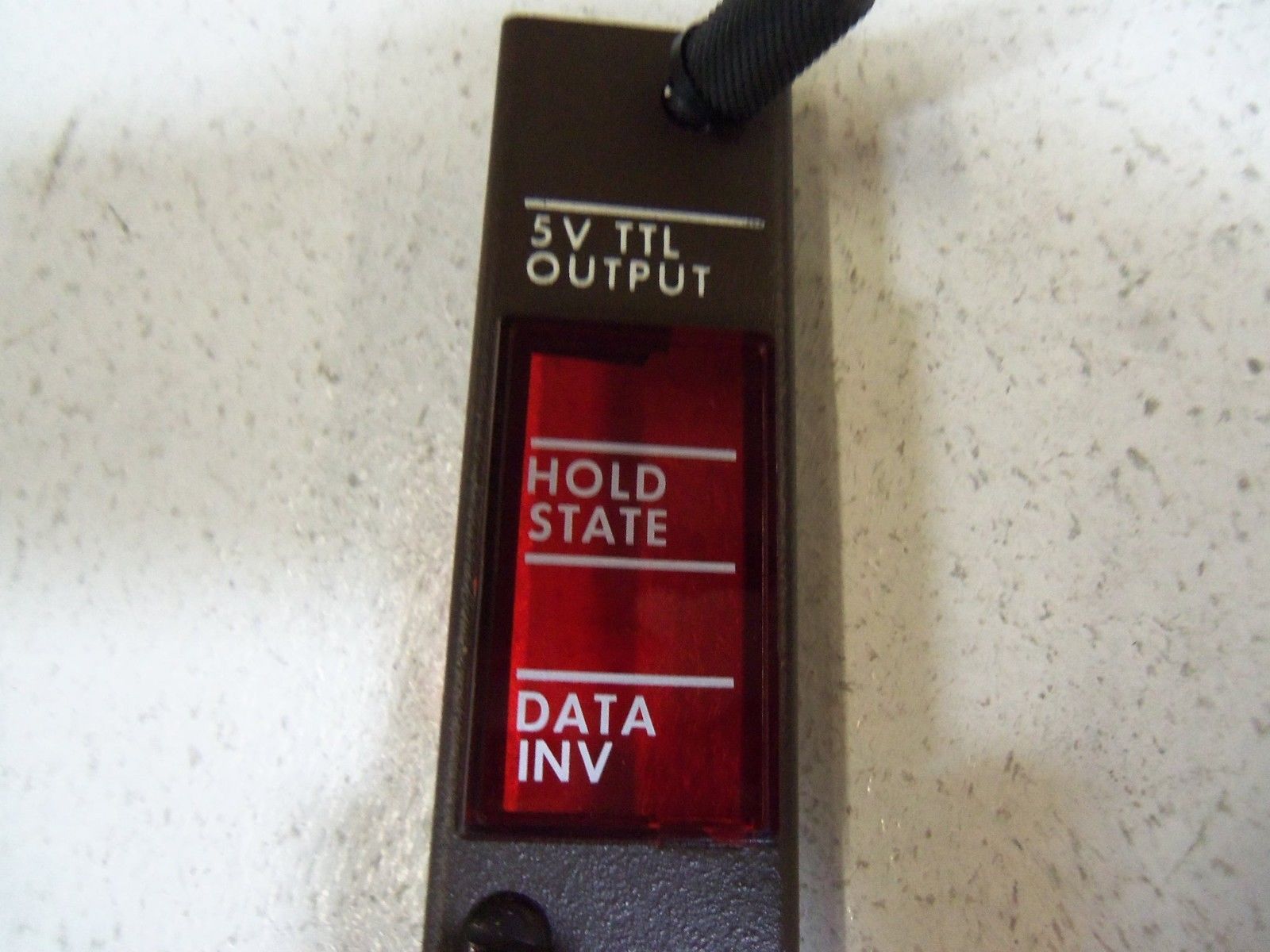 GENERAL ELECTRIC IC600FP911C OUTPUT FACE PLATE  UNMP