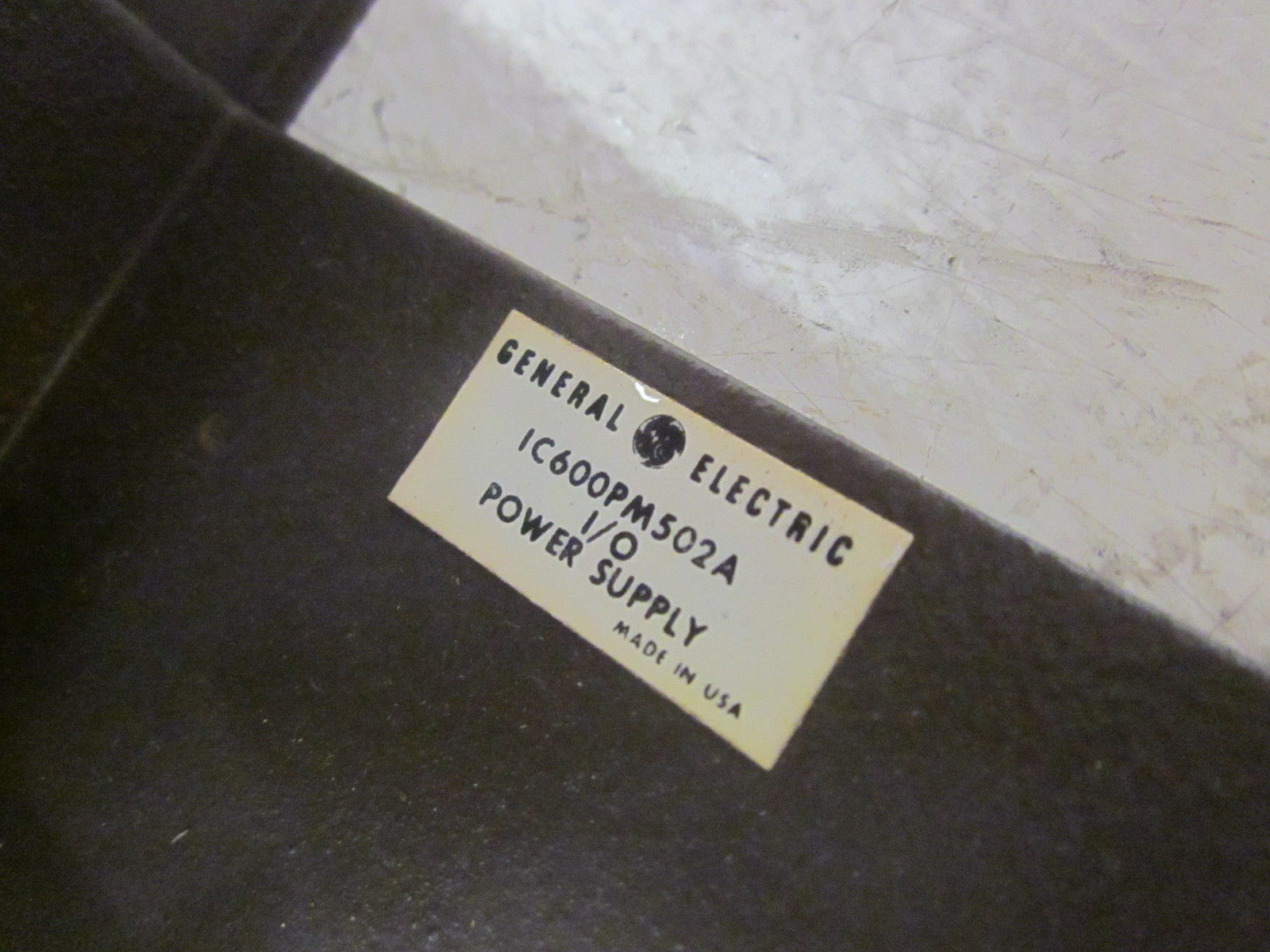 GENERAL ELECTRIC IC600PM502A UNMP