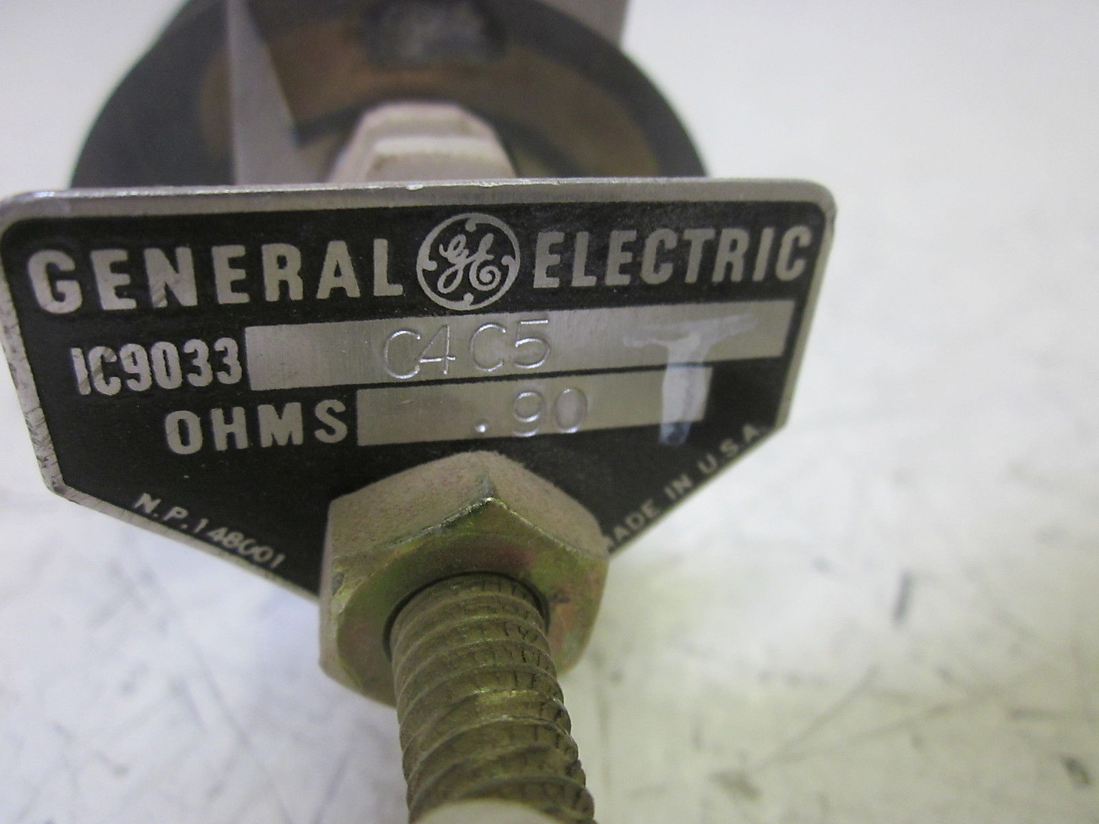 GENERAL ELECTRIC IC9033C4C5 RESISTOR *USED*