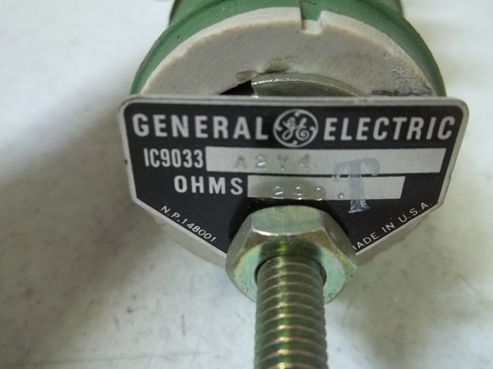 GENERAL ELECTRIC IC9033A2Y4 RESISTOR UNMP
