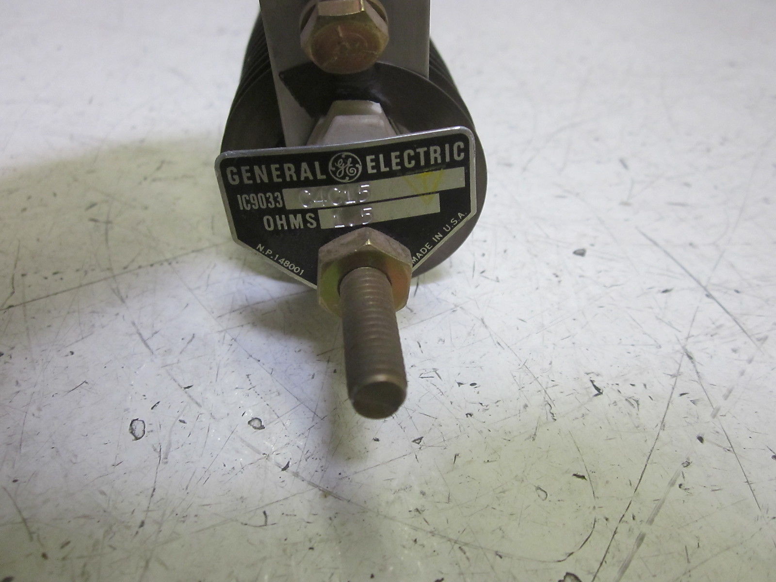 GENERAL ELECTRIC IC9033C4C15 RESISTOR UNMP