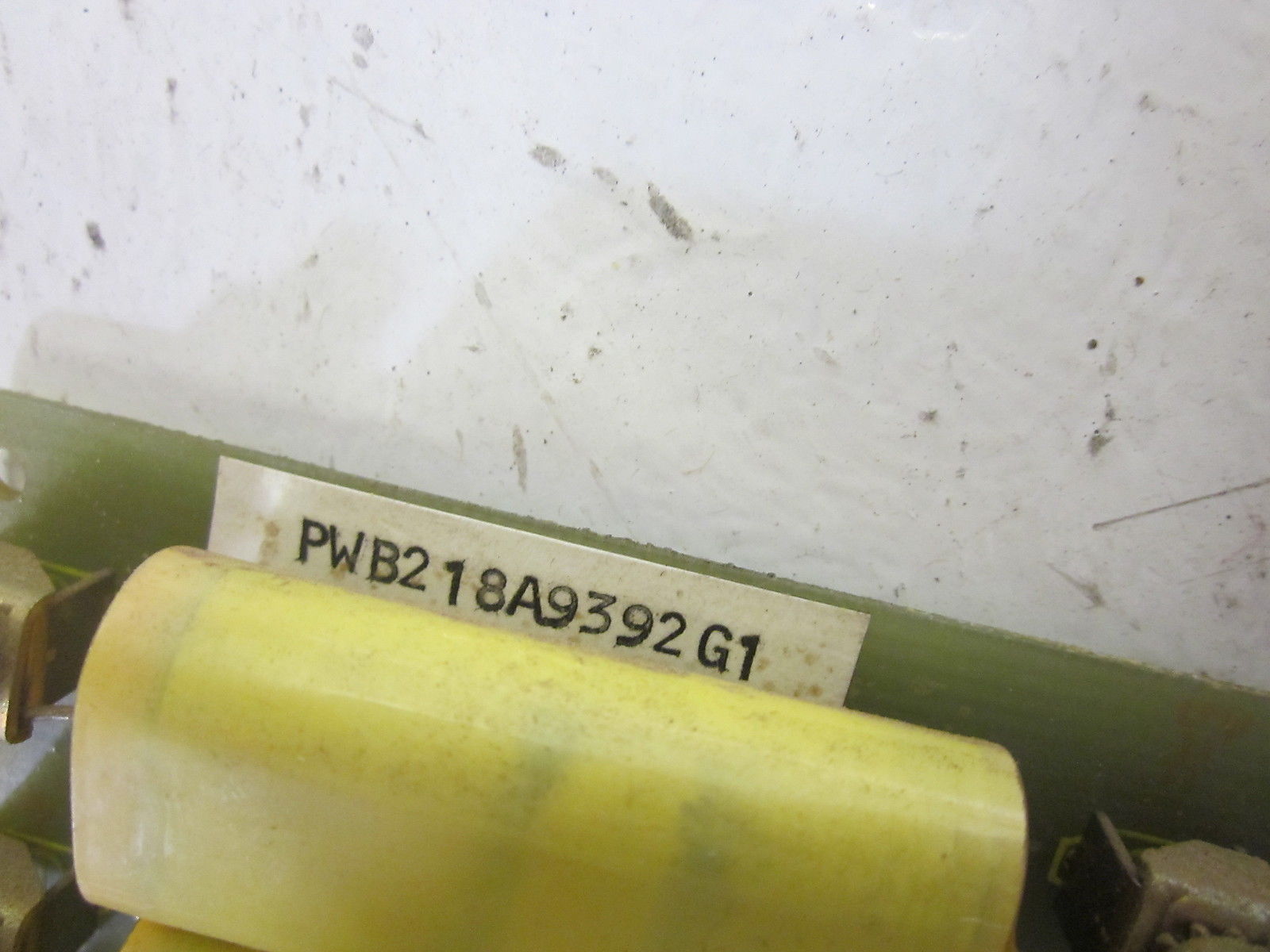 GENERAL ELECTRIC PWB218A9392G1 RESISTOR CARD ASSY  UNMP
