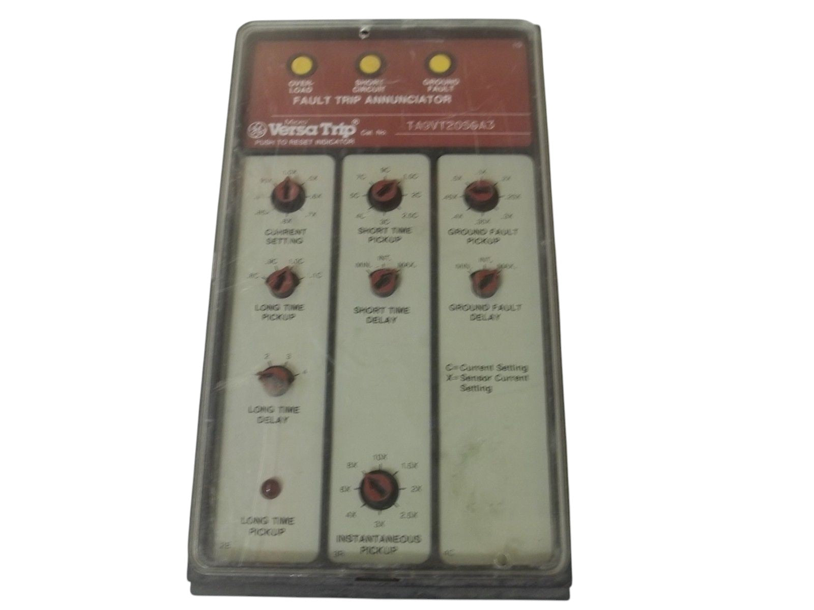GENERAL ELECTRIC TA9VT20SGA3 MICRO VERSA TRIP UNMP