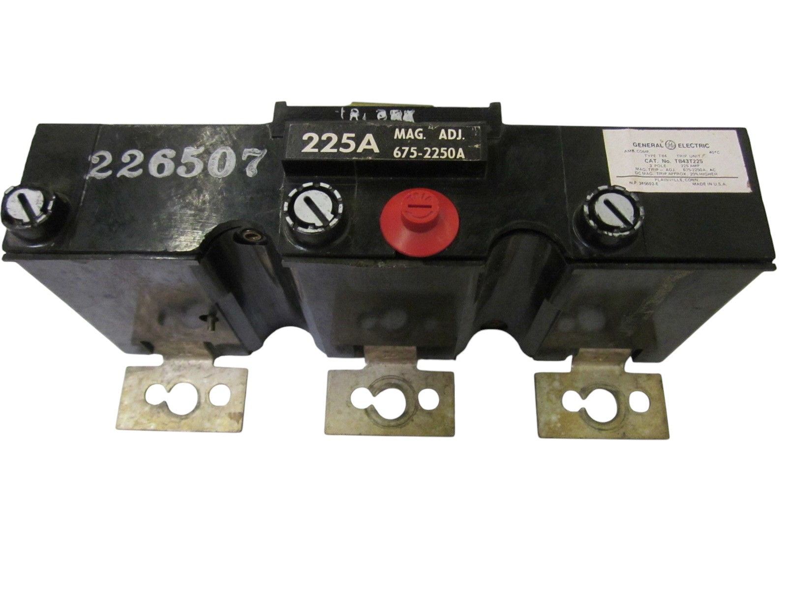 GENERAL ELECTRIC TB43T225 UNMP