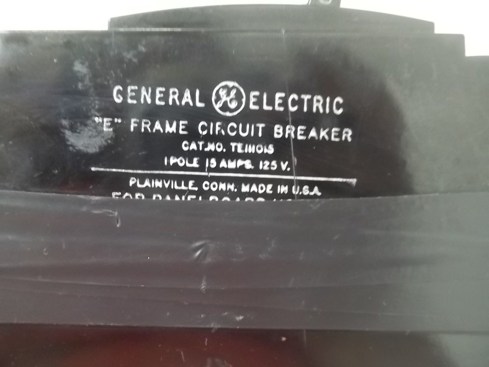 GENERAL ELECTRIC TE111015 CIRCUIT BREAKER UNMP