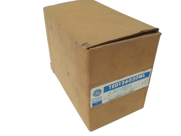 GENERAL ELECTRIC TED126020WL CIRCUIT BREAKER NSMP