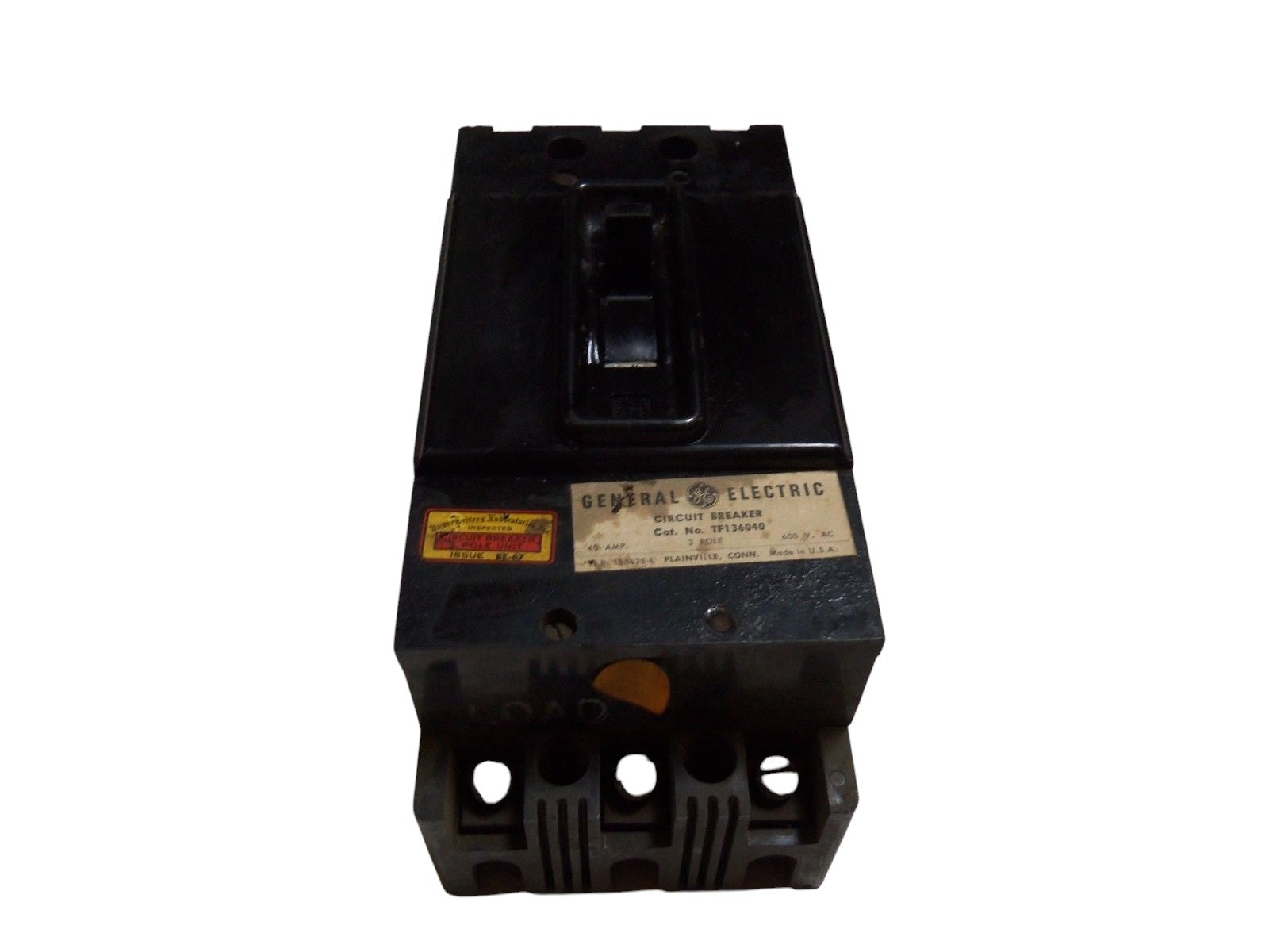 GENERAL ELECTRIC TF136040 CIRCUIT BREAKER UNMP