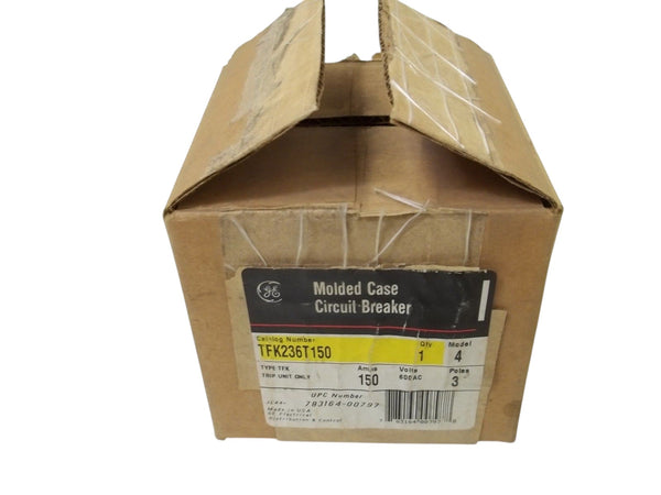 GENERAL ELECTRIC TFK236T150 MOLDED CASE CIRCUIT BREAKER NSMP