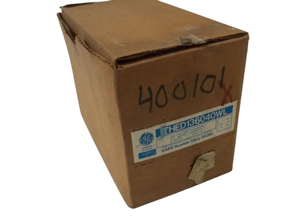 GENERAL ELECTRIC THED136040WL CIRCUIT BREAKER NSMP