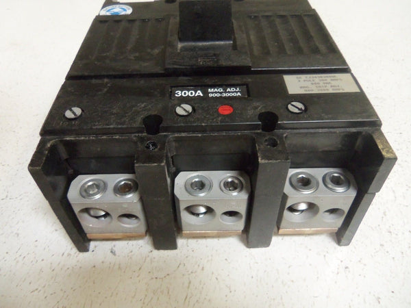 GENERAL ELECTRIC TJJ436300WL CIRCUIT BREAKER 300AMP UNMP