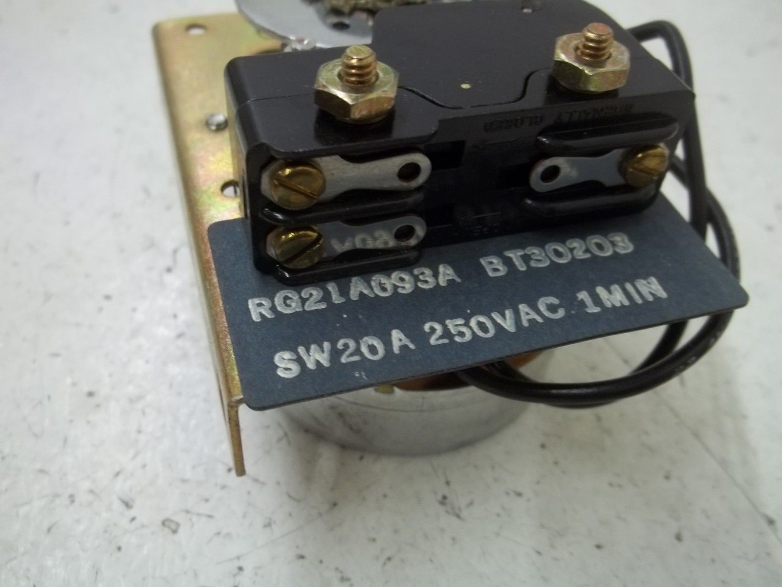 GENERAL TIME RG21A093A CYCLE TIMER NSMP