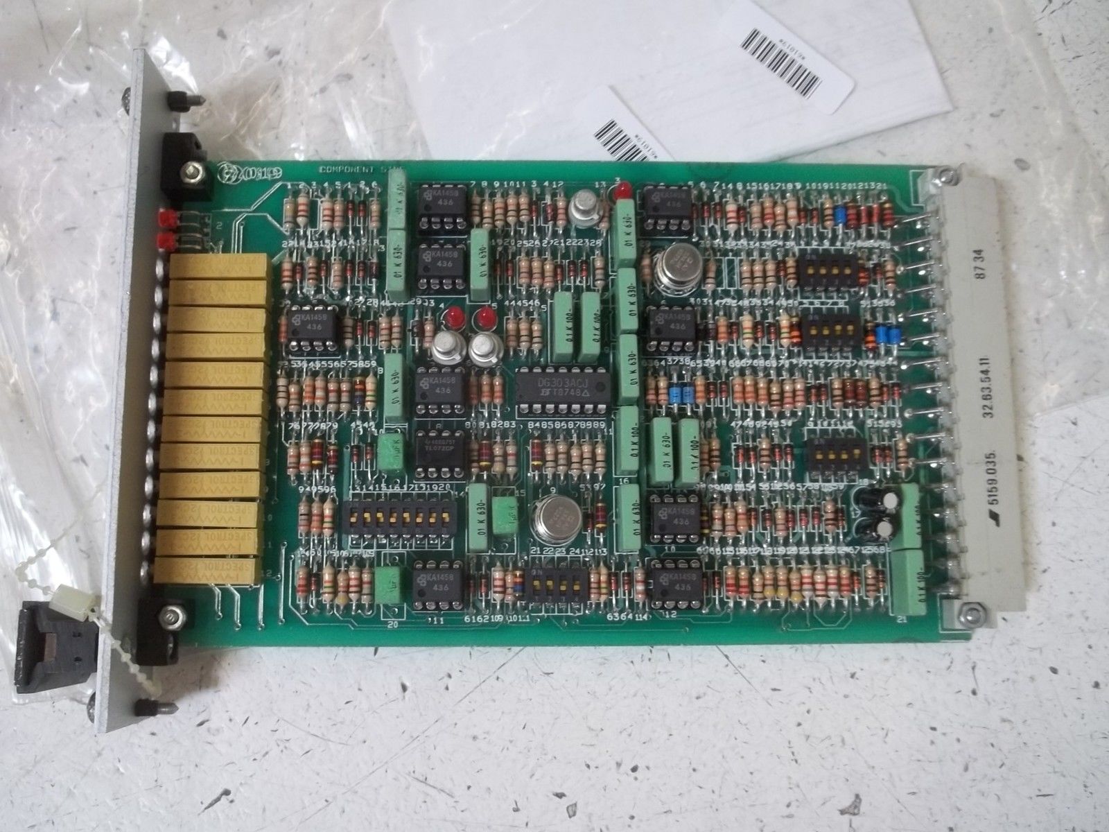 GENERIC 6-CZ019 PC CONTROL BOARD UNMP
