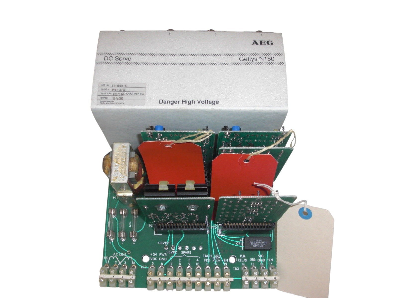 GETTYS N150 SERVO CONTROLLER 11-1010-57 UNMP