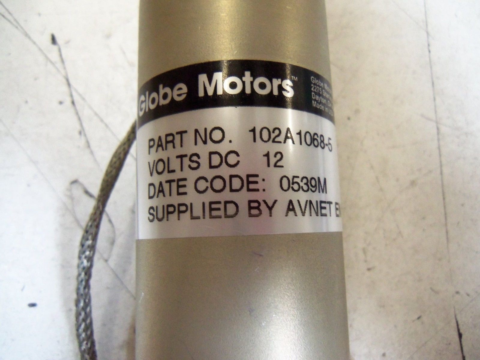 GLOBE MOTORS 102A1068-5 *NEW IN BOX*