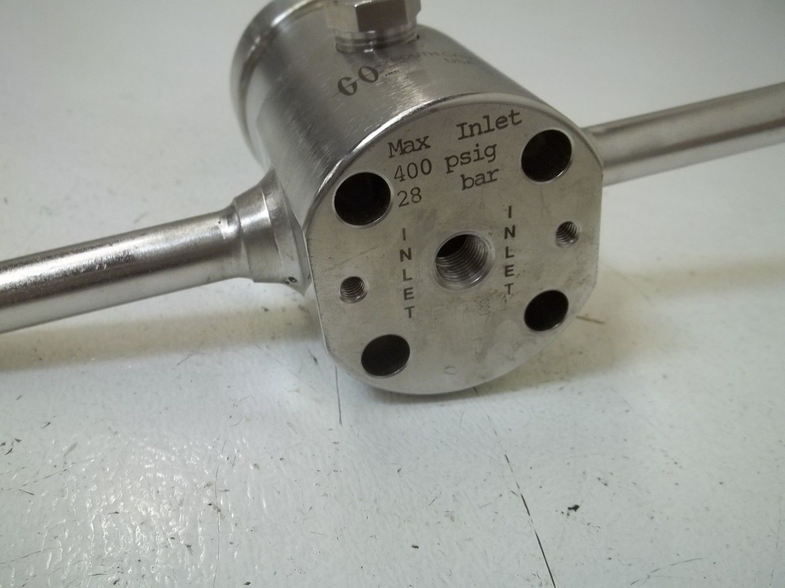 GO, INC. H2-1X55B3G211 REGULATOR 0-100 PSIG 7BAR NSNP