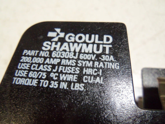 GOULD 60308J FUSE BLOCK UNMP