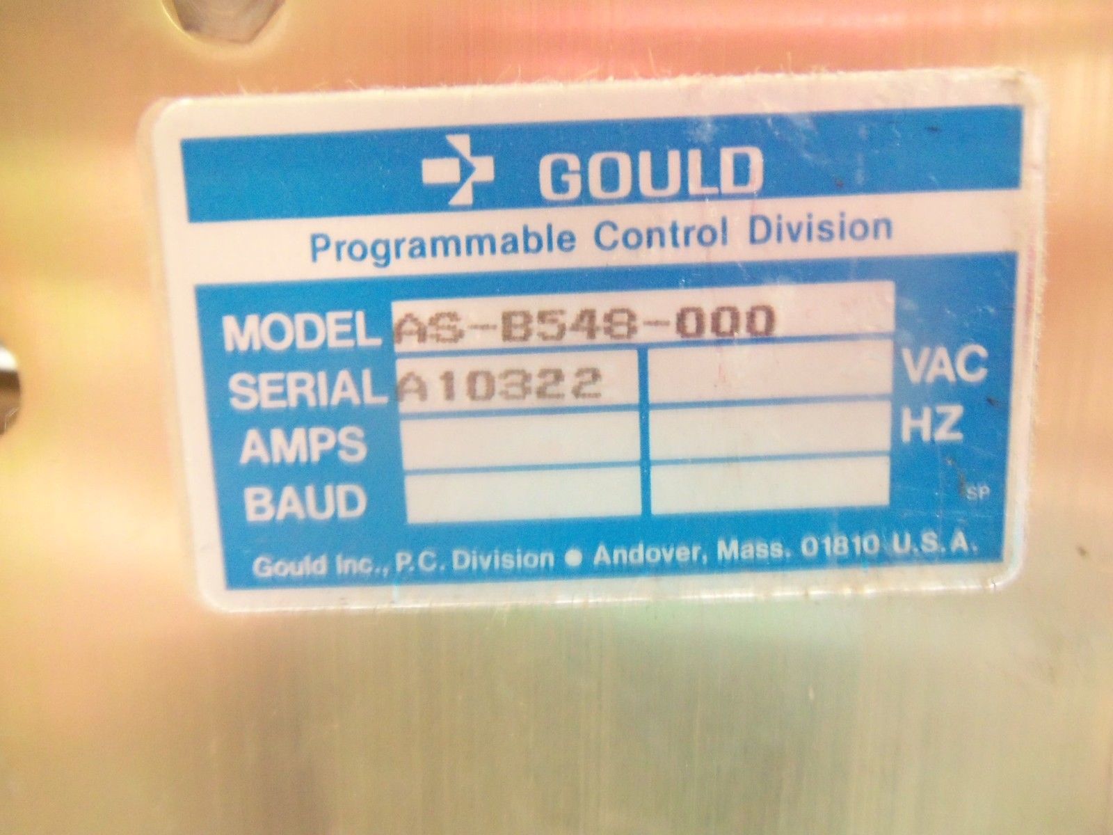 GOULD AS-B548-000 HOUSING NSNP