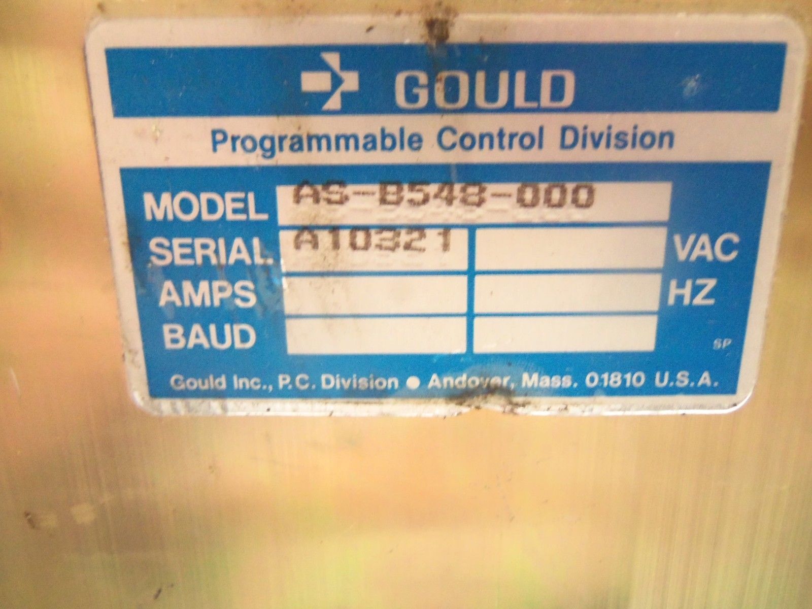 GOULD AS-B548-000 HOUSING UNMP