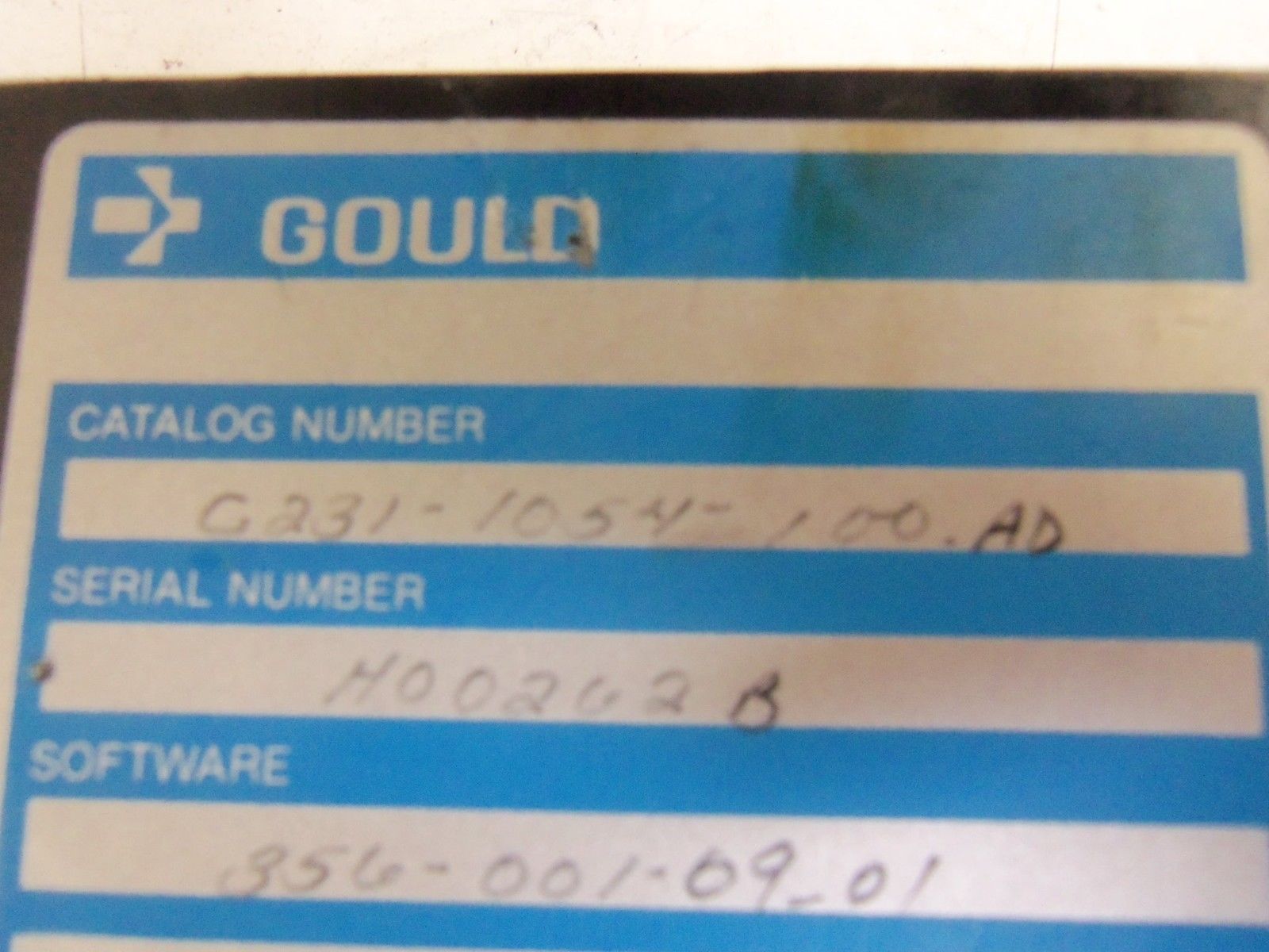 GOULD C231-1054-100AD INPUT/OUTPUT PLC MODULE UNMP