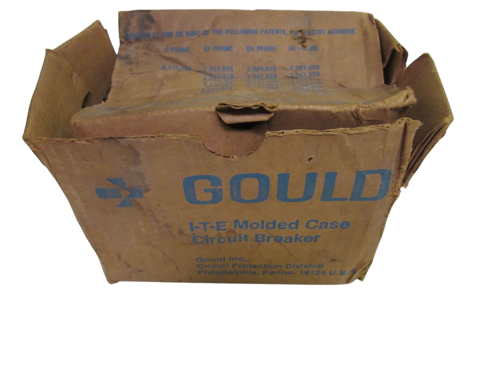 GOULD ITE EE2-B040 CIRCUIT BREAKER 40A 240VAC NSMP