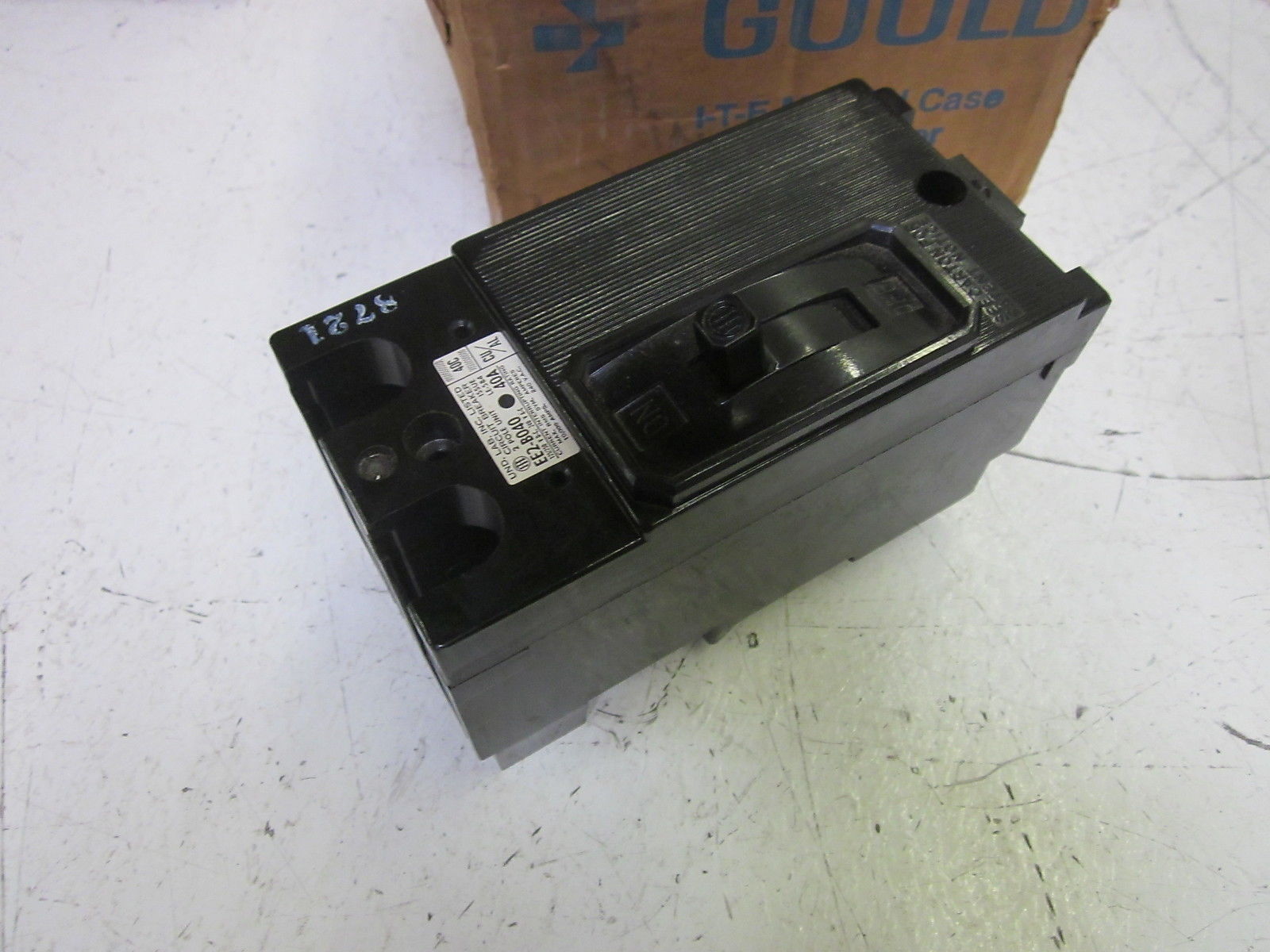 GOULD ITE EE2-B040 CIRCUIT BREAKER 40A 240VAC NSMP