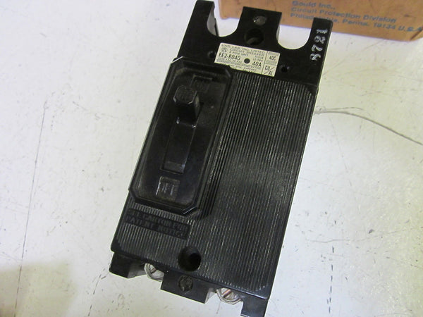 GOULD ITE EE2-B040 CIRCUIT BREAKER 40A 240VAC NSMP