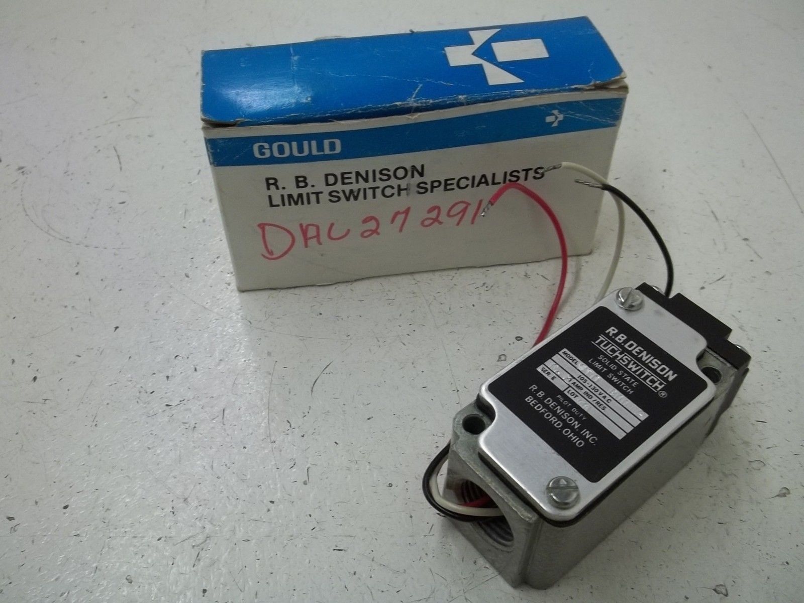 GOULD STO-8001A LIMIT SWITCH NSMP