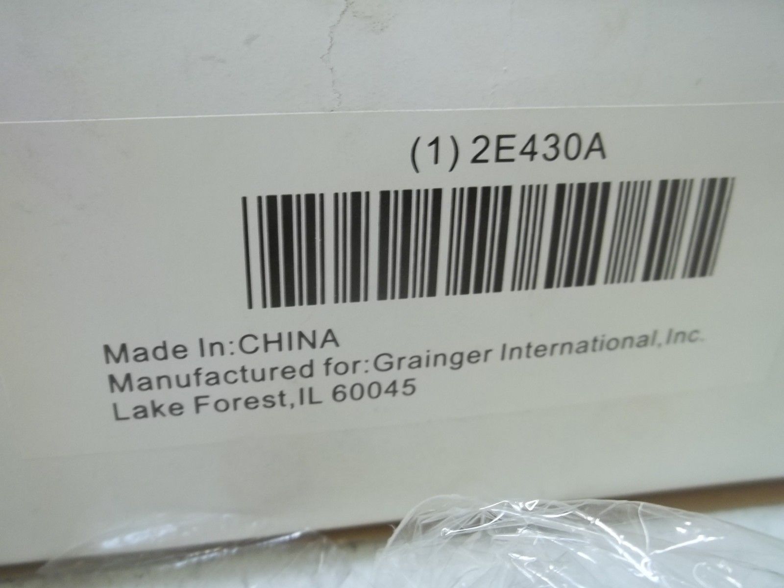 GRAINER INTERNATIONAL, INC. 2E430A NSMP