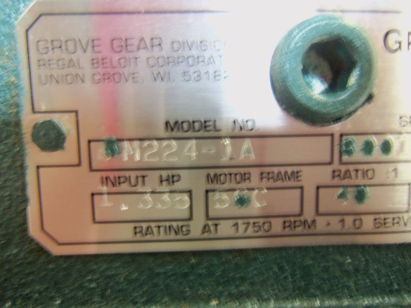 GROVE GEAR BM224-1A NSMP