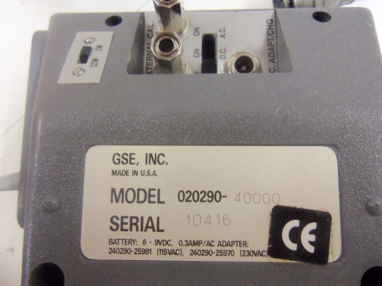 GSE 020290-40000 UNMP