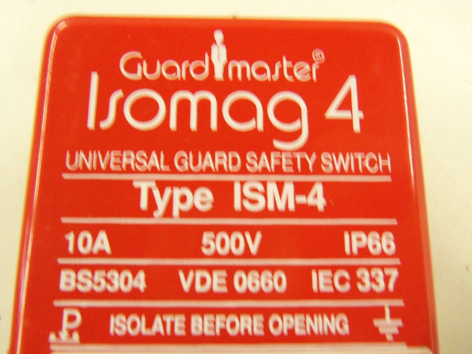 GUARD MASTER ISM-4 SAFETY SWITCH NSMP