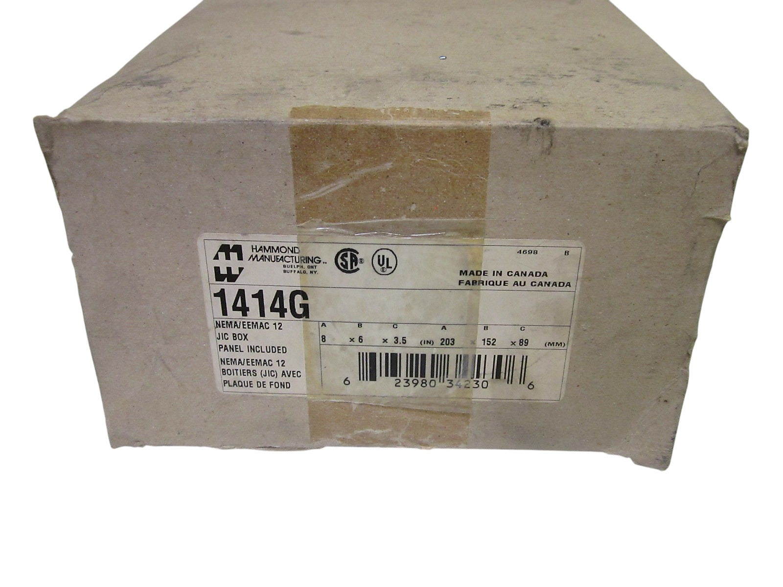 HAMMOND 1414G JUNCTION BOX / ENCLOSURE NSMP