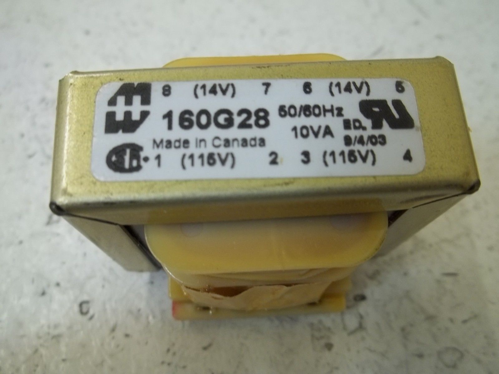 HAMMOND 160G28 TRANSFORMER  NSMP