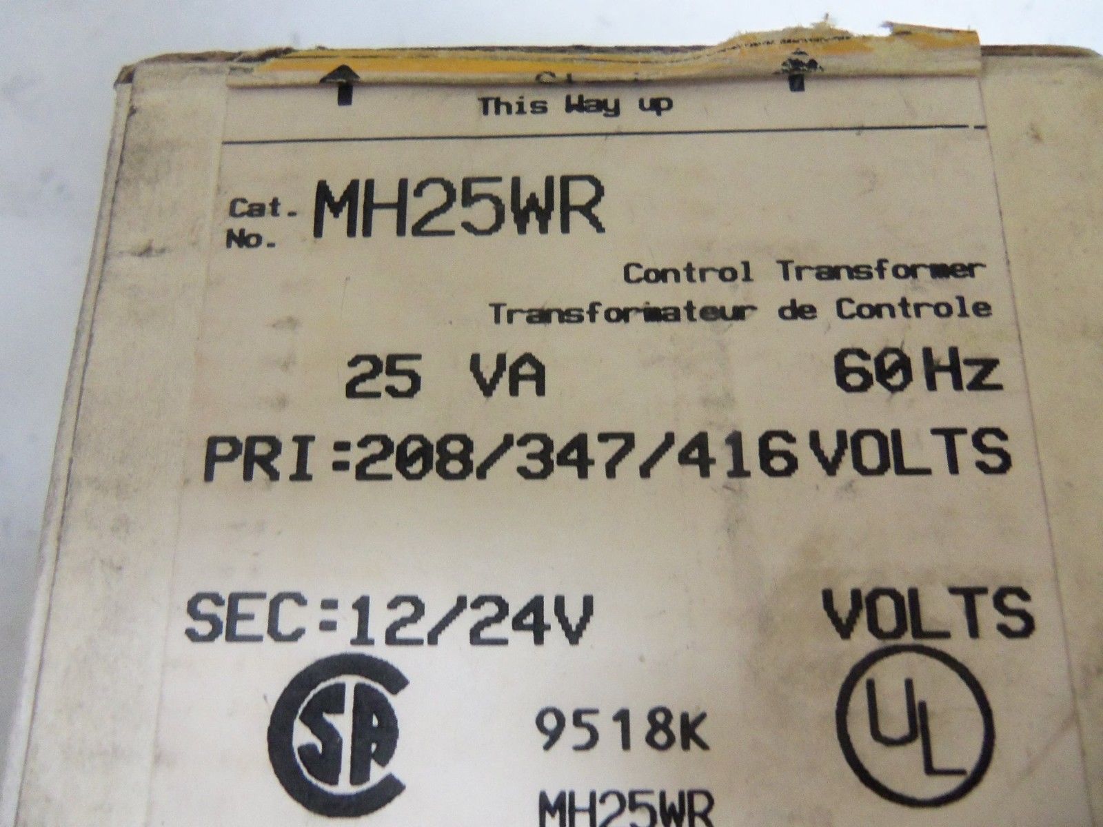 HAMMOND MH25WR TRANSFORMER NSMP