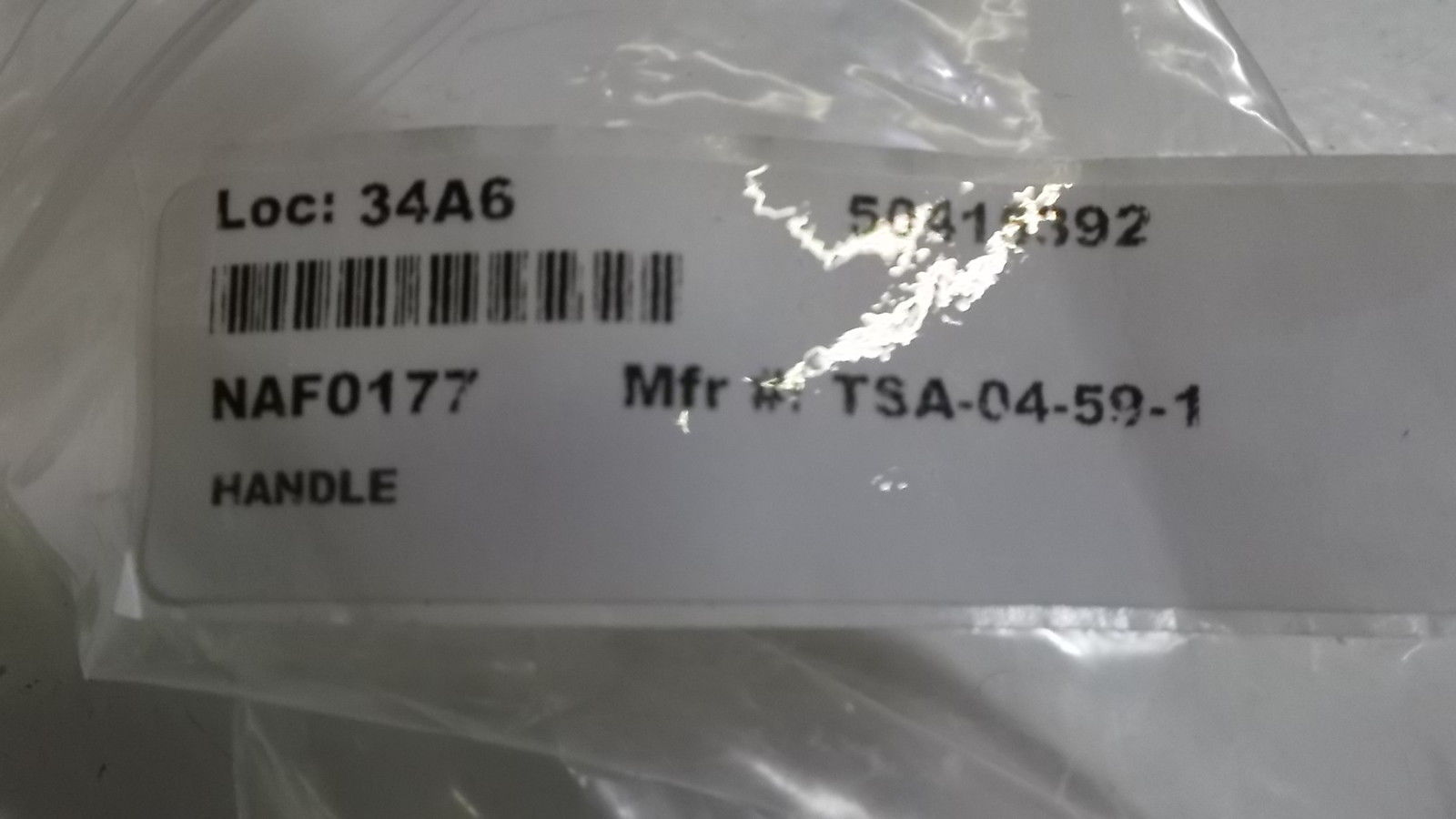 HANDLE TSA-04-59-1 NSNP