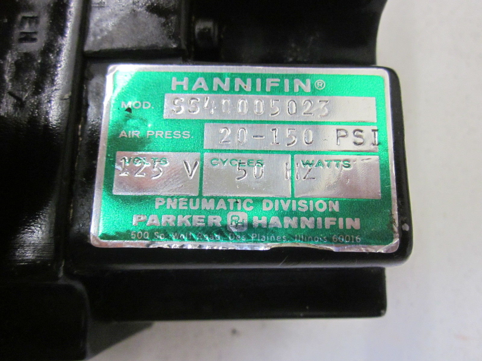 HANNIFIN SS40005023 UNMP