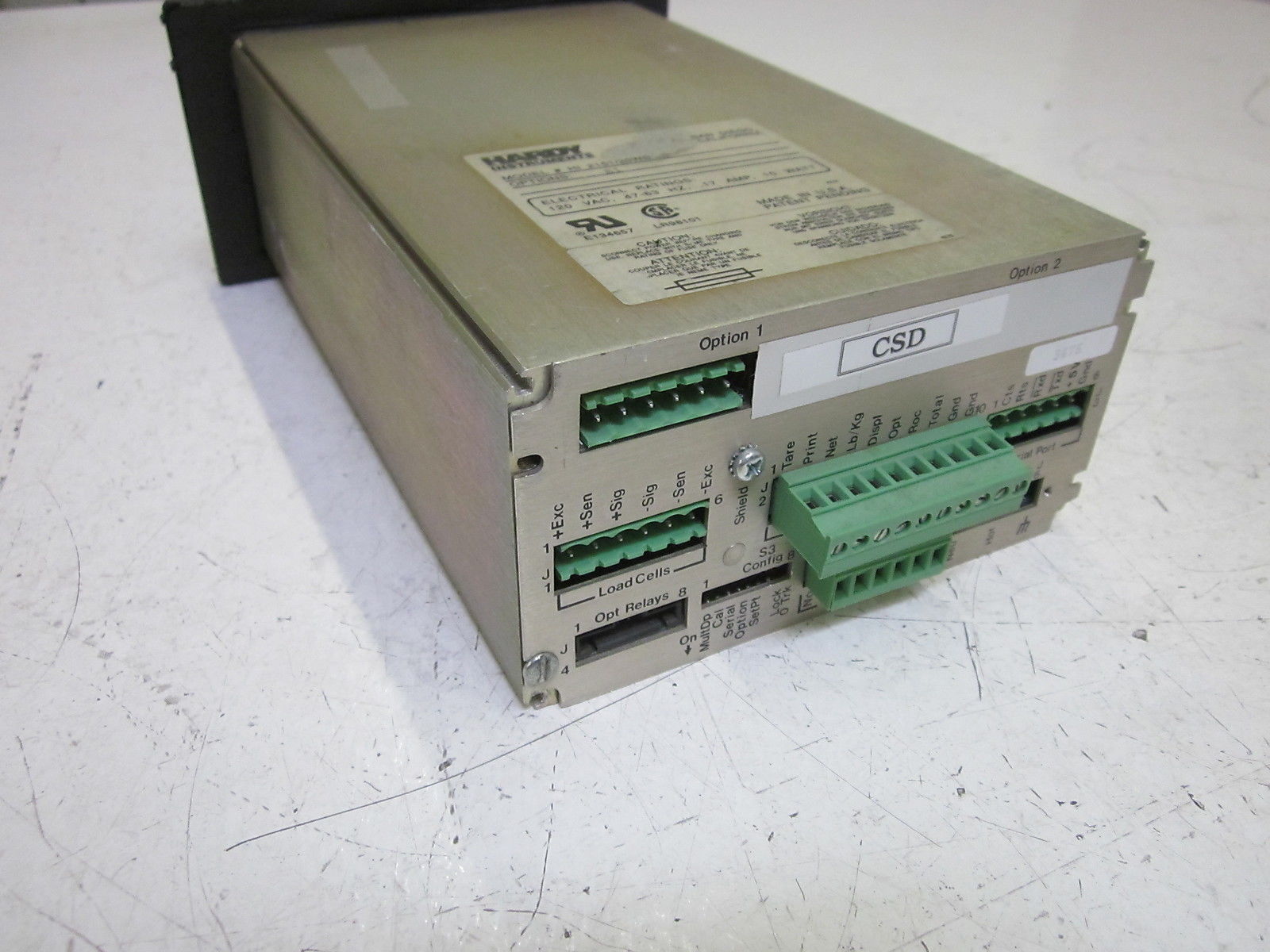 HARDY INSTRUMENTS WAVESAVER HI 2151/20WC SCALE CONTROLLER UNMP