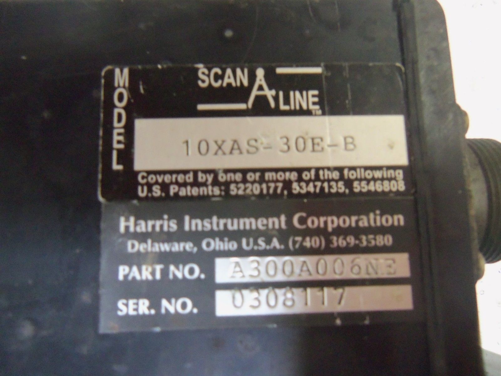 HARRIS 10XAS-30E-B SENSOR UNMP