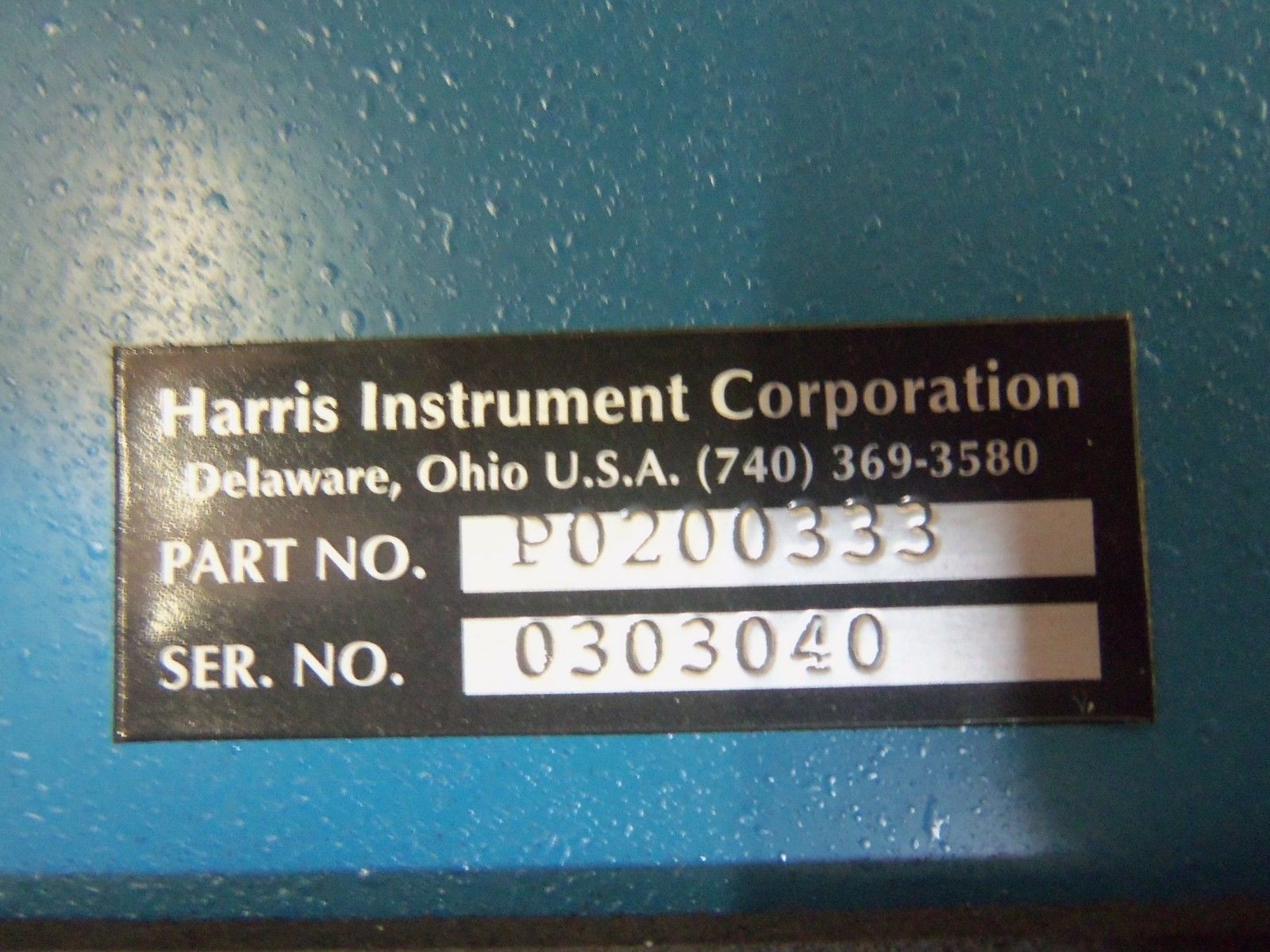 HARRIS P0200333 CONTROLLER UNMP